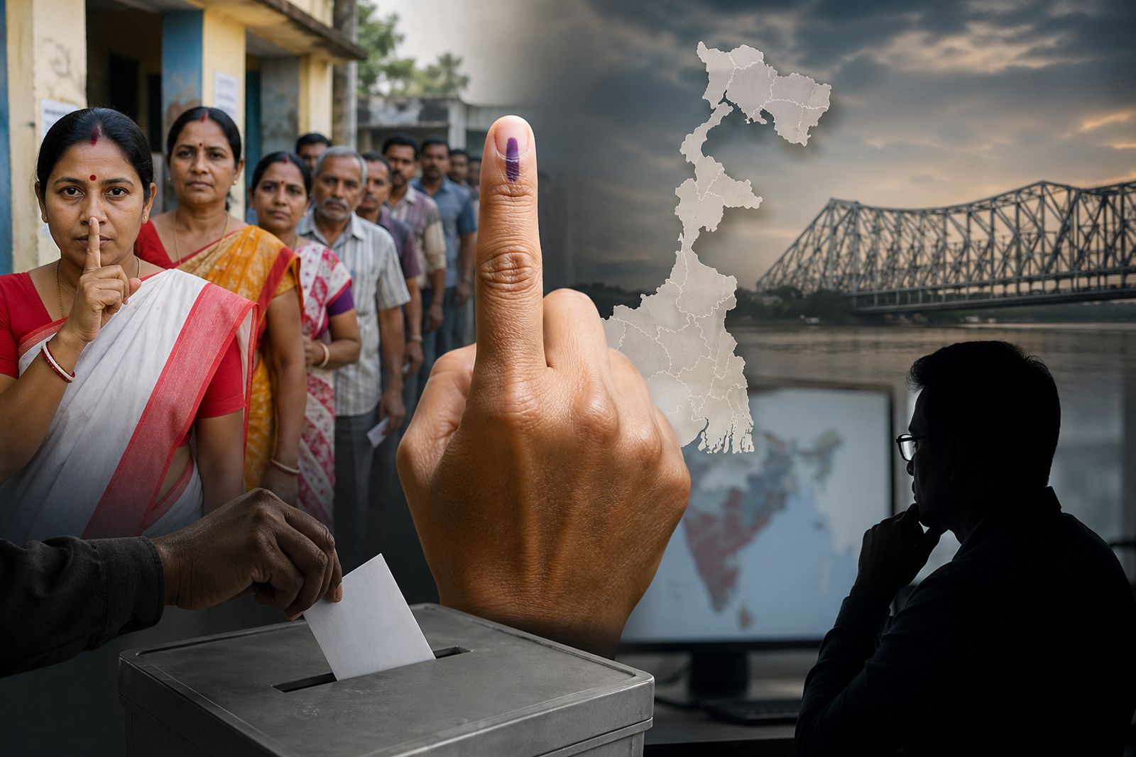 Silent Ballots in Bengal: Axis My India Signals Possible Exit Poll Delay Amid Voter Reticence